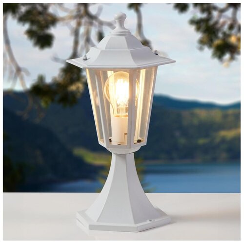 Eglo laterna 5 spoljna podna lampa/1, e27, bela Slike