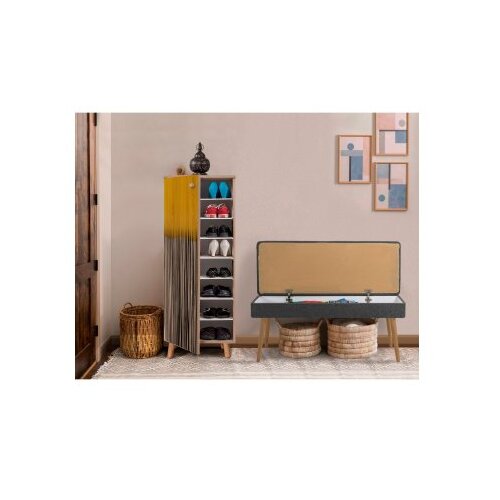 Woody Fashion Set Namještaj za hodnik Vegas 931 1053, Antracit Cene