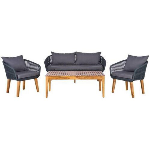 Lesnina-XXXL lounge garnitura trendy, barva akacije, antracit Cene