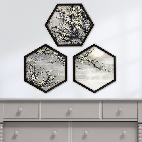 Wallity Uokvirena slika 6GEN284680085, 35x35 cm, 3 dijela Cijene