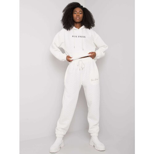 RUE PARIS Sweatpants-RV-DR-7445.03X-ecru Cene