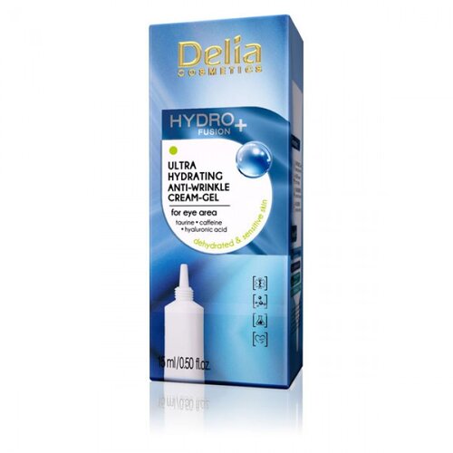 Delia HYDRO FUSION + Ultra - hidrirajuća gel-krema protiv bora za predeo oko očiju 15ml Cijene