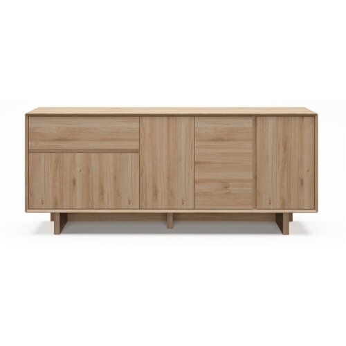 Marckeric Komoda u dekoru hrasta u prirodnoj boji 180x76x45 cm Carpi &amp;ndash; Slike