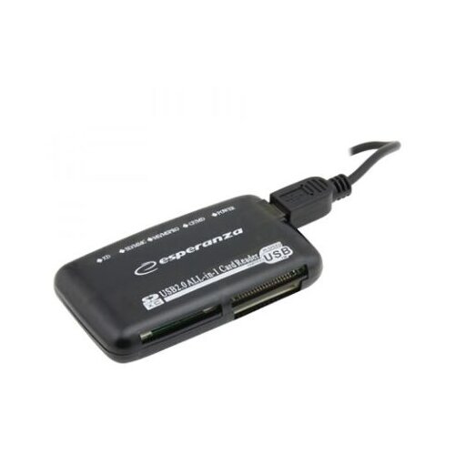  Card-reader ESPERANZA, USB 2.0, ALL IN ONE, EA117 Slike