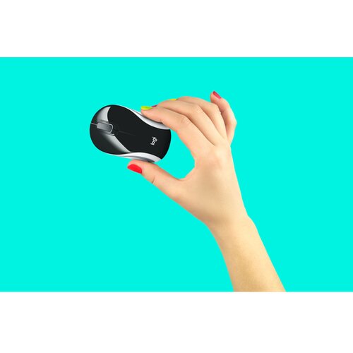 Logitech M187 black usb wireless mi&amp;scaron; Slike
