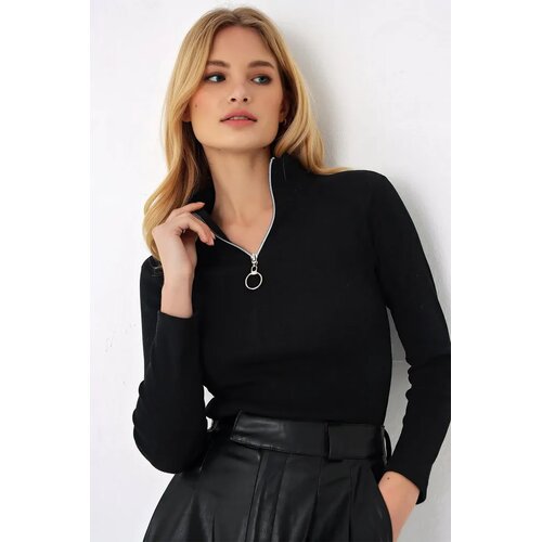 Trend Alacati Stili Ženska bluza, Crna Cene
