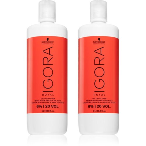 Schwarzkopf Professional IGORA Royal Oil Developer set pri barvanju las Cene