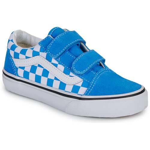 Vans Old Skool V COLOR THEORY CHECKERBOARD Bright Azure Plava Slike