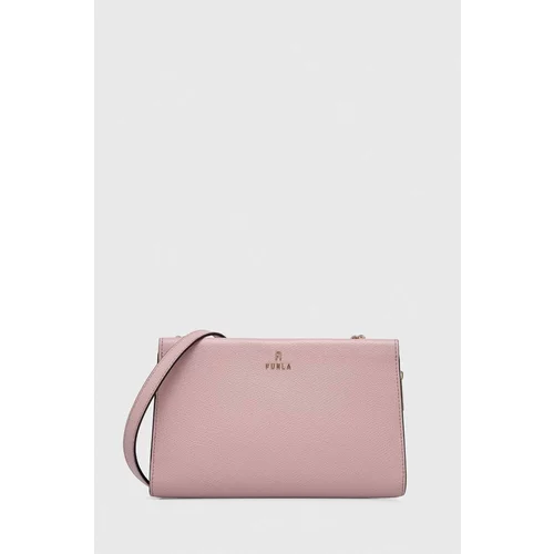 Furla Kožna torba boja: ružičasta