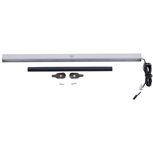 Based osvetljeno obešalo za oblačila unit, aluminij, 42cm Cene