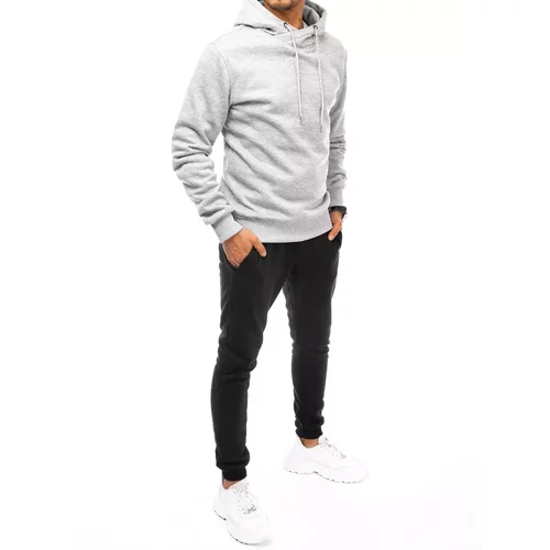 DStreet Gray and black men's tracksuit AX0670