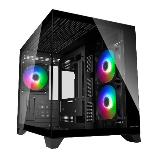Cougar Mini Tower Case, FV150 ARGB, Black Cijene