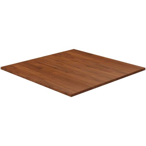  Kvadratna mizna plošča tem. rjava 70x70x1,5 cm trdna hrastovina, (20979345) Cene