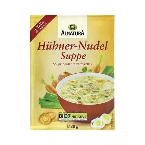 Alnatura Bio pileća juha s rezancima - 38 g Slike