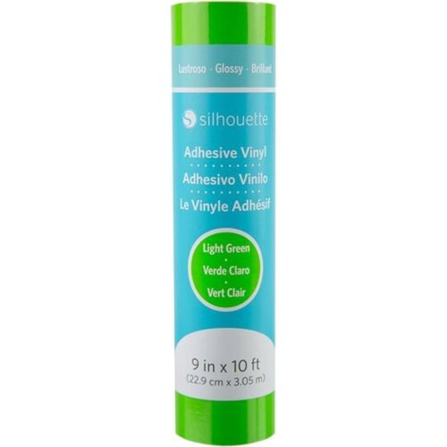 Silhouette Glossy Permanent Vinyl - 22,9 cm x 3 m - Light Green Cijene