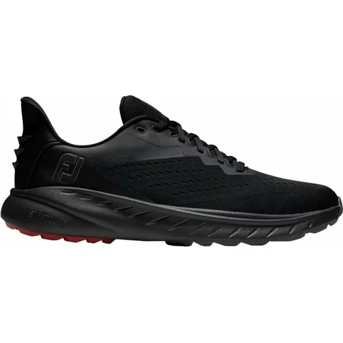 Footjoy Flex XP Mens Golf Shoes Black/Red 44,5