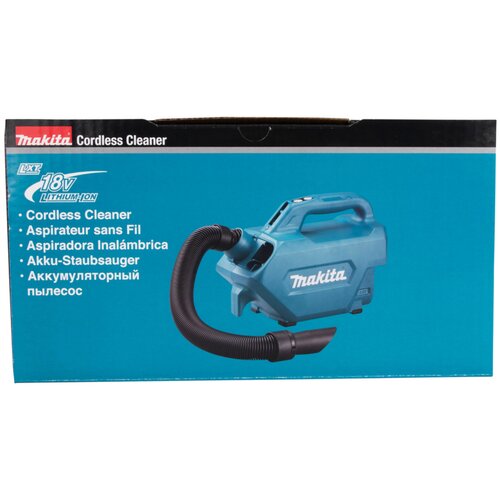 Makita akumulatorski ručni usisivač DCL184Z, 18V, bez baterije i punjača Slike
