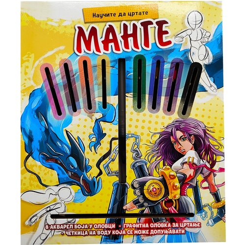  Naučite da crtate mange Slike