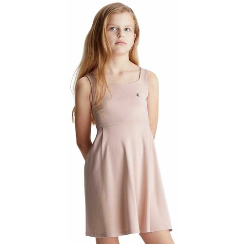 Calvin Klein lepršava haljina za devojčice CKIG0IG02472-TF6 Slike