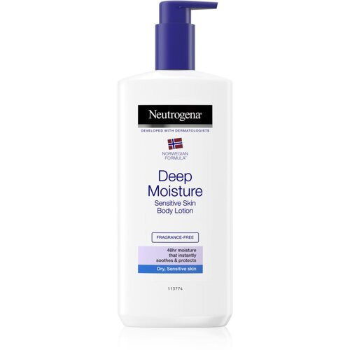 Neutrogena Norwegian Formula® Deep Moisture mlijeko za dubinsku hidrataciju tijela za suhu i osjetljivu kožu 400 ml Cijene