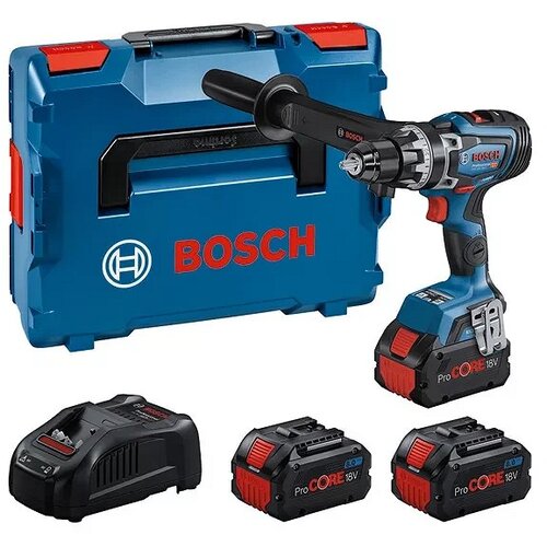 Bosch GSR 18V-150 C + 3 x ProCORE18V 8.0Ah + GAL 1880 CV u L-BOXX koferu, aku.bušilica Cene