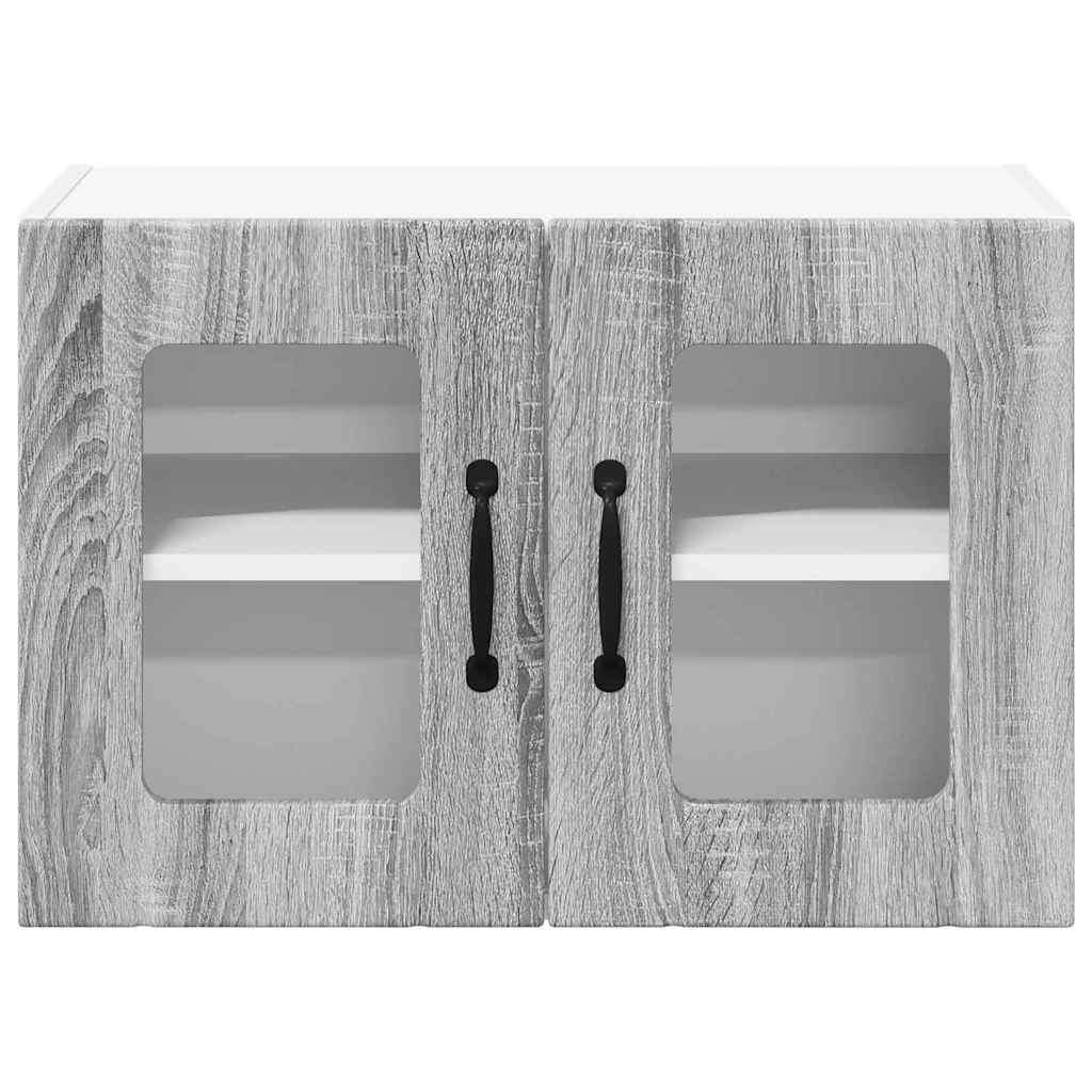 VidaXL zidni kuhinjski ormarić zidne 2 pcs siva sonoma 60 x 31 x 40 cm Slike