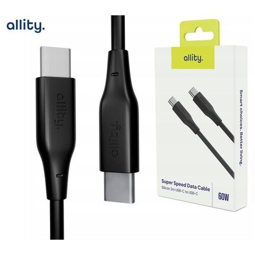 ALLITY USB kabel, USB-C/USB-C, 2m, AUC-02 Cene