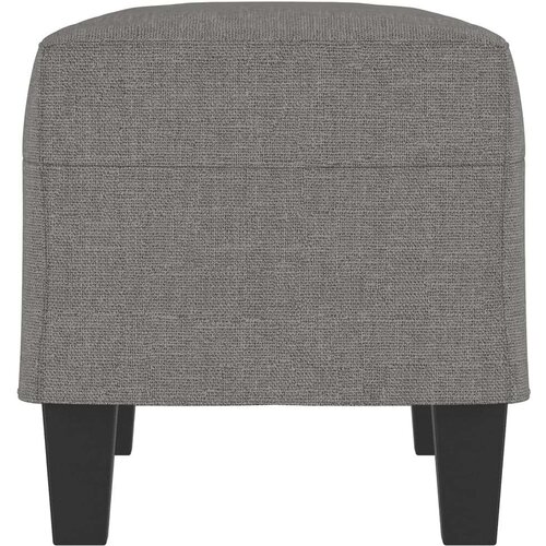  Klupa tamnosiva 70 x 35 x 41 cm od tkanine - Tamno siva 70 x 35 x 41 cm Slike