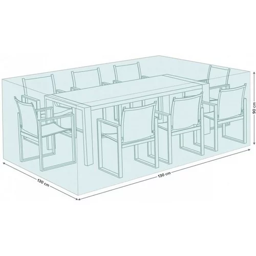 MIRPOL Prevleka za kvadratno mizo + stole 130x130x90 cm