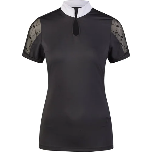 Pikeur Majica CUT-OUT SHIRT, black - 40