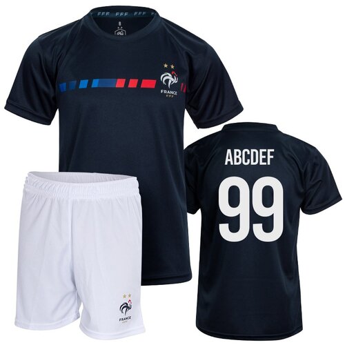 Drugo Francuska Poly komplet trening dres za dječake (tisak po želji +16&amp;euro;) Slike