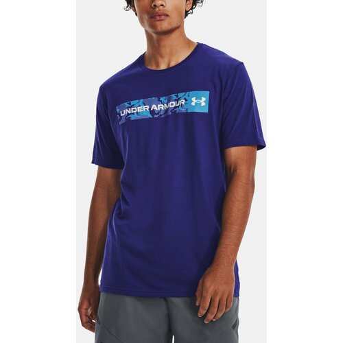 Under Armour T-Shirt UA CAMO CHEST STRIPE SS-BLU - Men Slike
