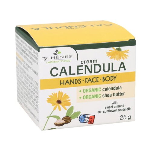 3 Chenes Laboratories calendula hands-face-body cream Slike