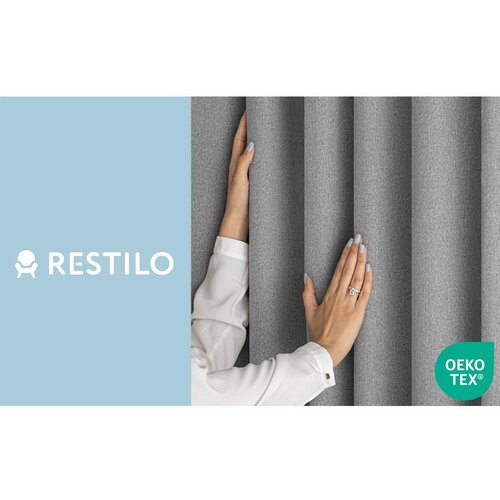 Restilo Siva zatemnitvena zavesa 140x250 cm Corita &amp;ndash; Slike