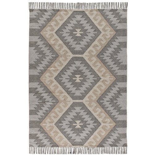 Universal Sivi periv/ručno rađen tepih od recikliranog pamuka 120x170 cm Chandia &amp;ndash; Slike