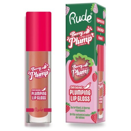 Rude Cosmetics sjaj za punije usne berry juicy plumping bare Cene