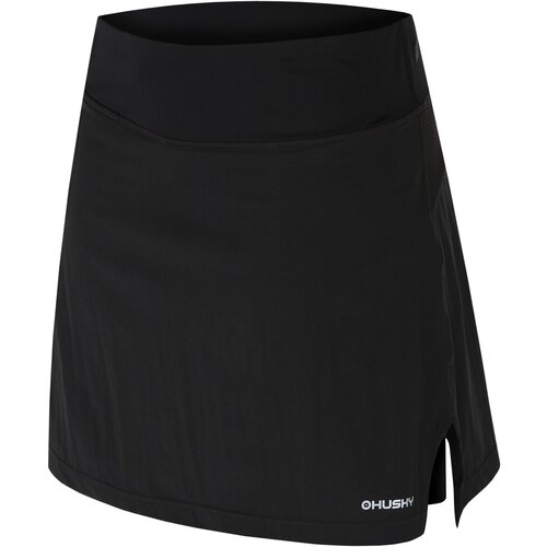 Husky Functional skirt with shorts Flamy L black Slike