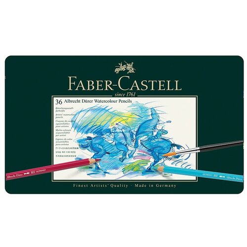 Faber-castell drvene bojice albrecht durer 1/36 117536 metalna kutija Slike