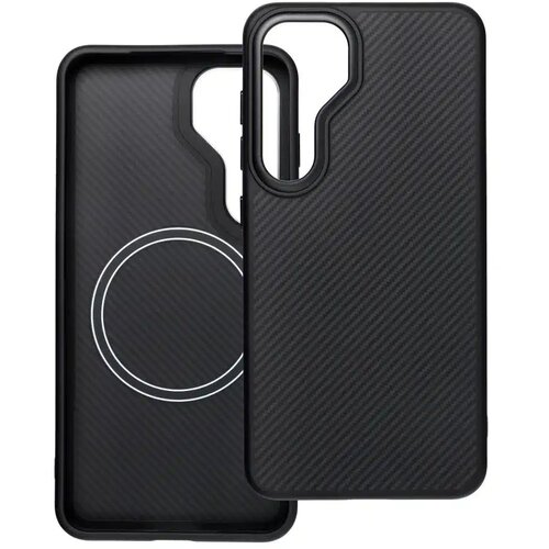  Carbon Elite Mag Cover maska kompatibilna s MagSafeom za Samsung Galaxy S25 Plus crna Cijene
