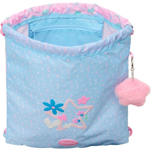  Torba-ruksak s Trakama BlackFit8 Smile Plava Roza 35 x 40 x 1 cm Slike