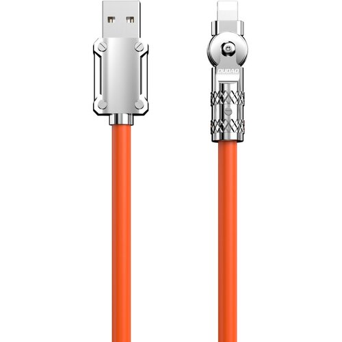 Dudao Močan kotni kabel za iPhone USB-A - Lightning 30W 1m 180 rotacija oranžna, (21090948) Cene