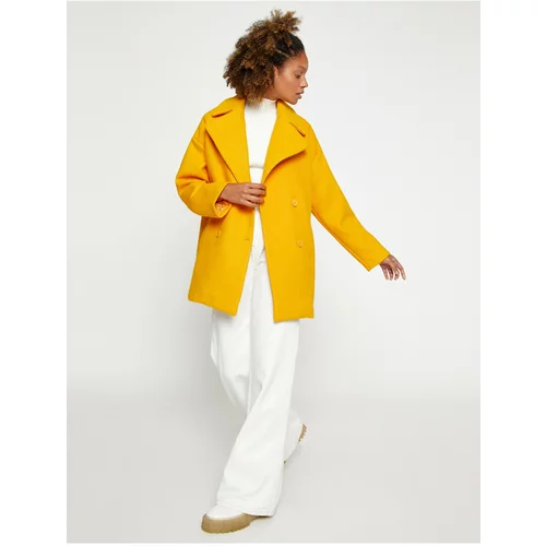 Koton Coat - Yellow - Standard