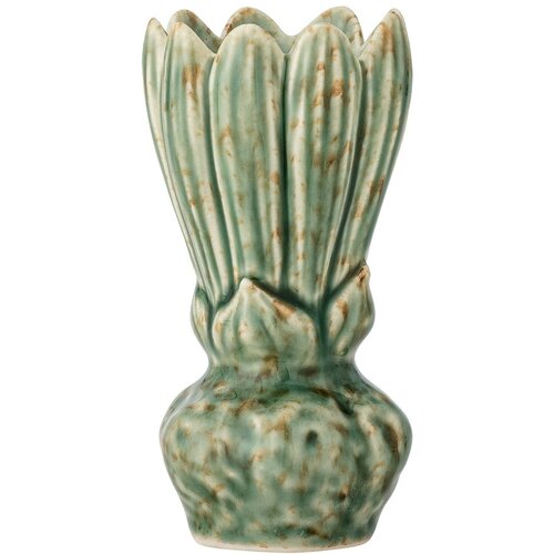 Bloomingville Zelena vaza iz kamenine (vi&amp;scaron;ina 12 cm) Cyrill &amp;ndash; Slike