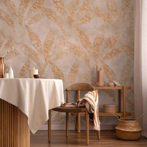  Foto tapeta - Leaves and Gold 150x105 Cene