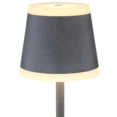 Globo 58433G - LED prigu&amp;scaron;iva stona lampa RIDLEY LED/4,6W/3,7V 3000K siva Slike