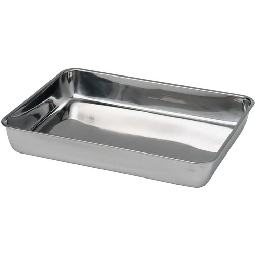 Hendi Posoda za pladenj za meso in hrano iz kromiranega jekla 260x200x40mm - 508107, (21397707) Cene