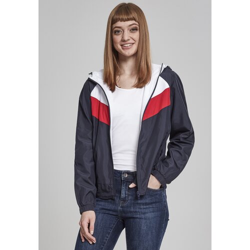 UC Ladies Women&amp;#039;s 3-Tone Windbreaker Navy/White/Fiery Red Slike