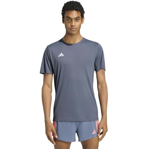 Adidas Majice &amp;amp; Polo majice Adizero E Tee Siva Slike