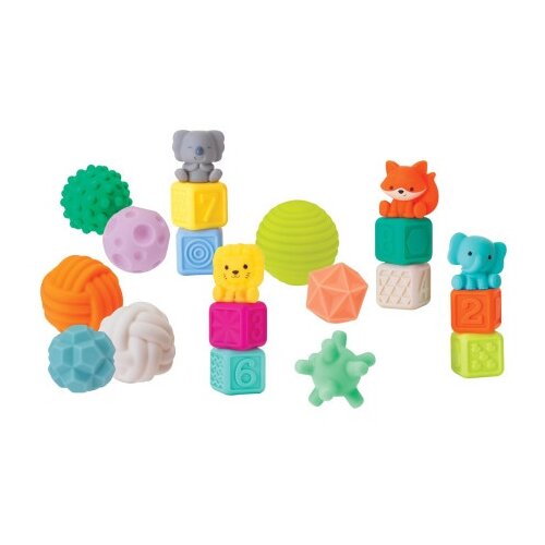 Infantino set gumene loptice i kocke ( 22115390 ) Slike