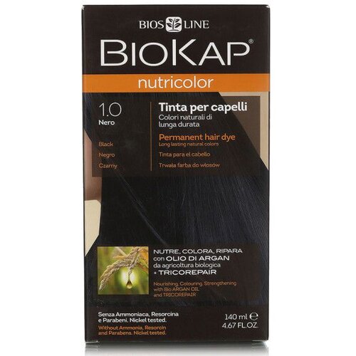 Biokap farba za kosu 1.0 crna 140ml Cene